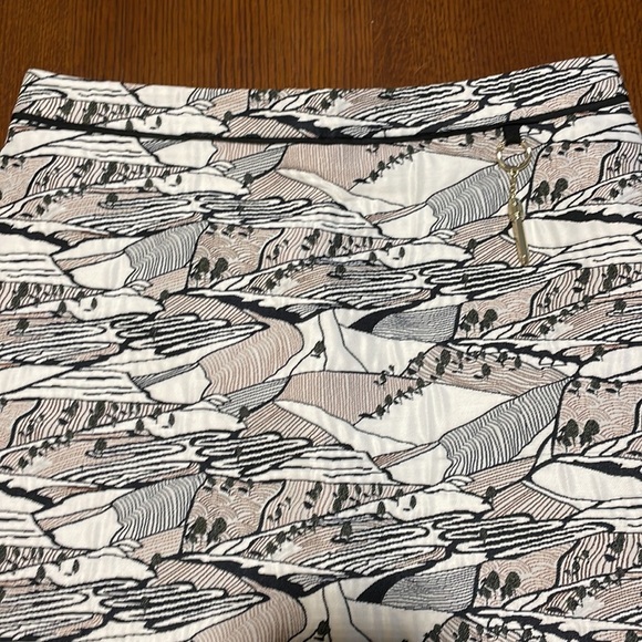 Ted Baker London Skirt. Black & white. Size 6 - Picture 2 of 12